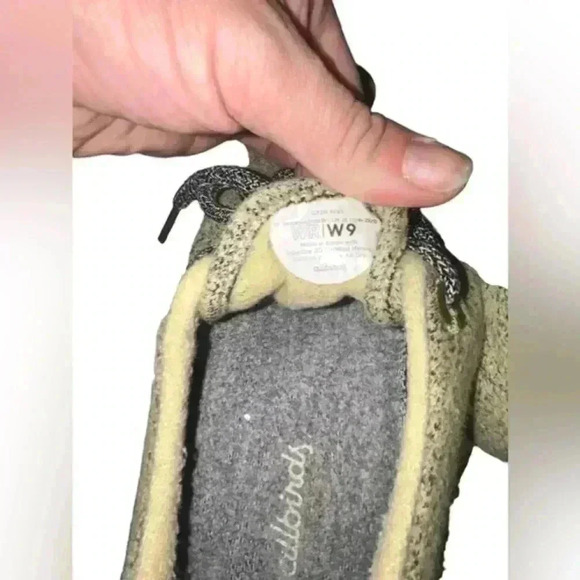 Women’s Allbirds Light Lime Green Wool Sneakers, Size 9‎ - Picture 3 of 7